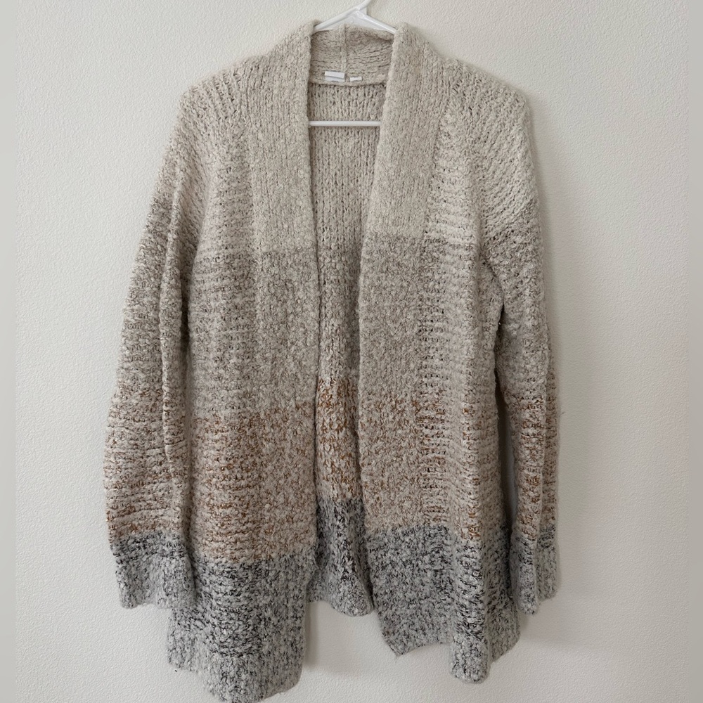 Gap Women’s Cozy Oversized Thick Striped Cardigan | Size Small